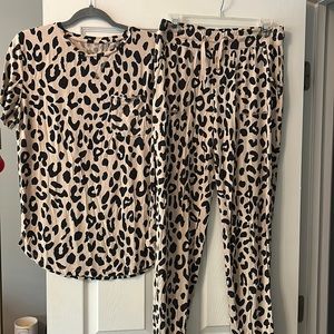 Lates by Kate leopard Jams set